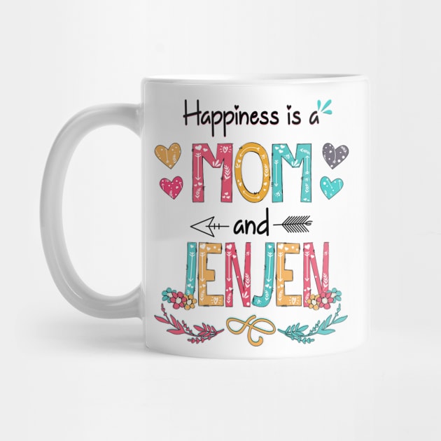 Happiness Is A Mom And Jenjen Wildflower Happy Mother's Day by KIMIKA